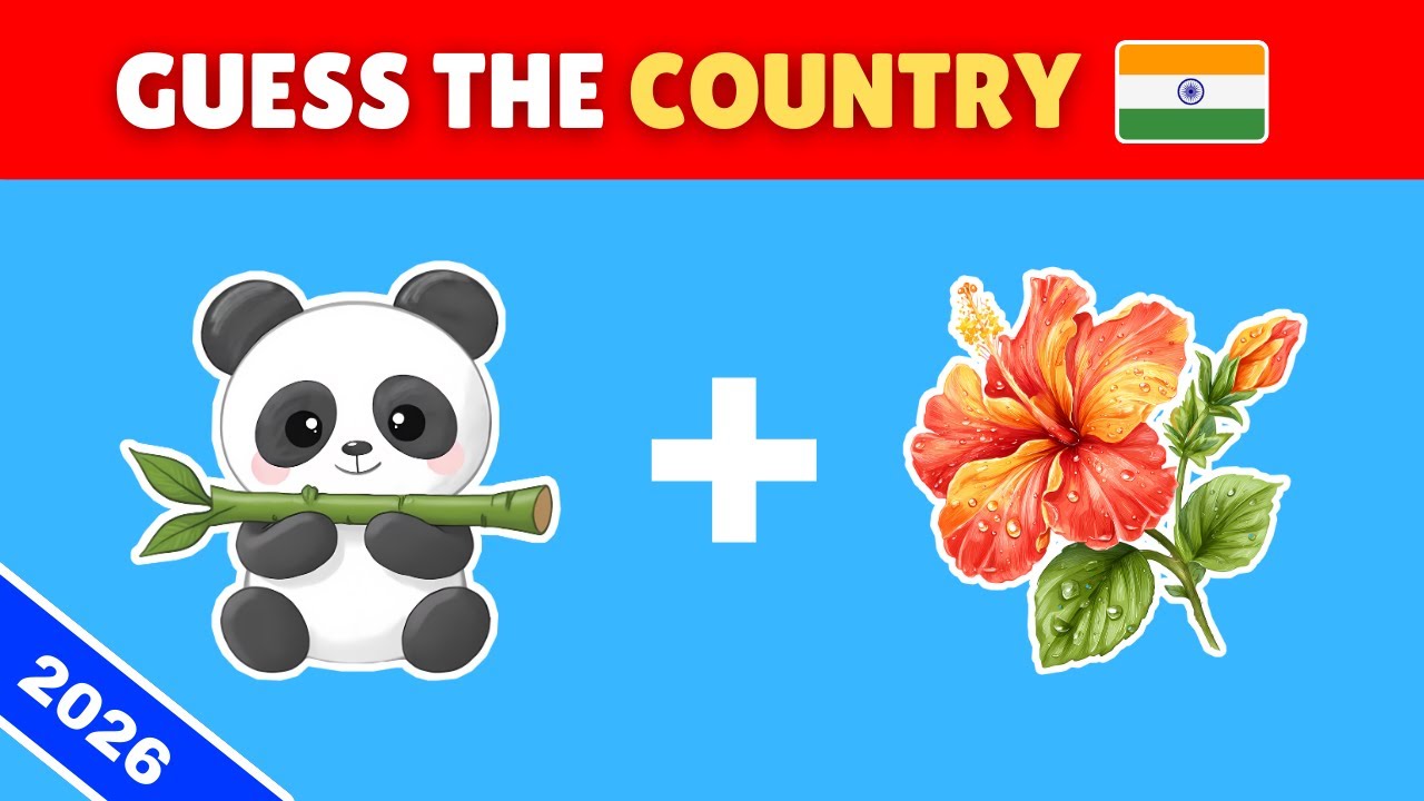 Guess the Country by Emoji 🌍 | Fun Emoji Quiz Game | Country Quiz 2026