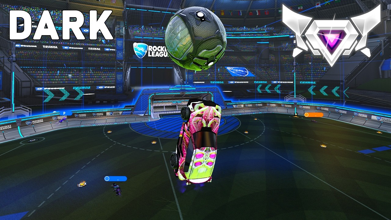 DARK Rocket League Gameplay (SSL 2v2)