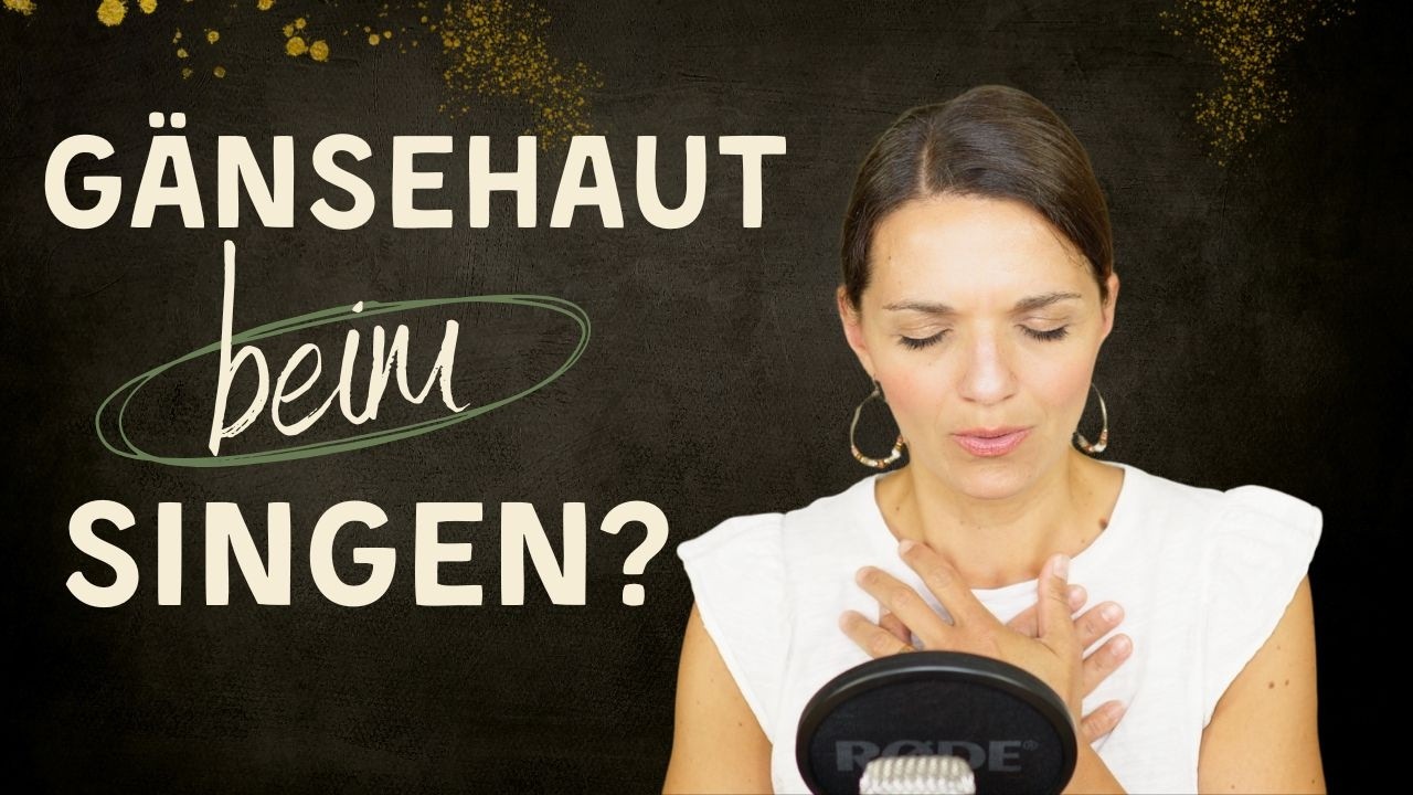 Gänsehaut beim Singen – Wie du dein Publikum wirklich berührst