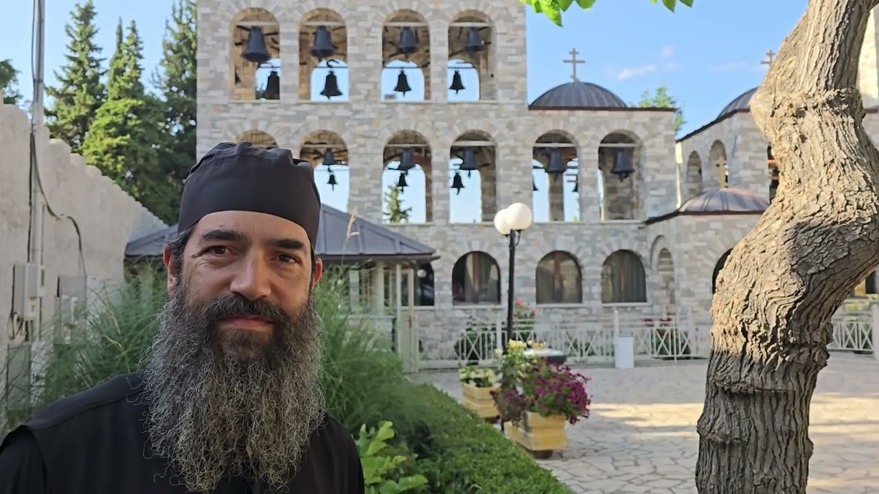 Ομορφα λόγια από τον μοναχό Δαβίδ για την Ιερά Μονή Αγίων Αυγουστίνου Ιππώνος και Σεραφείμ του Σάρωφ