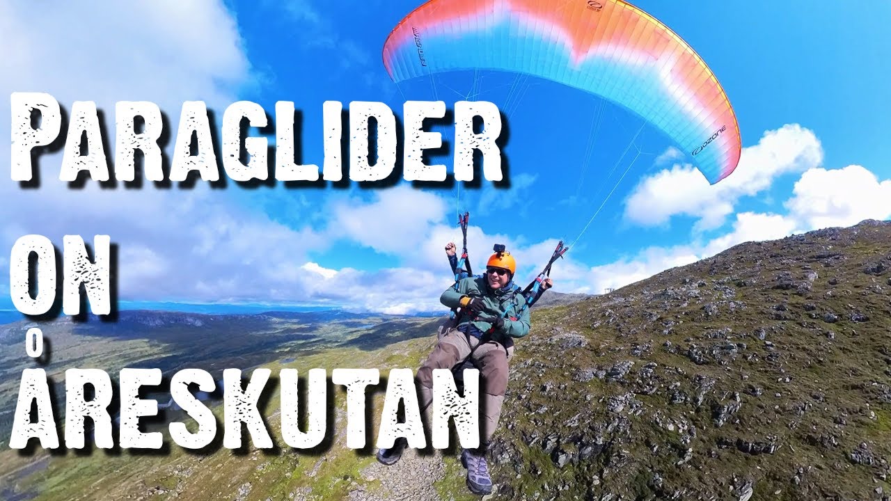 Paraglider on Åreskutan