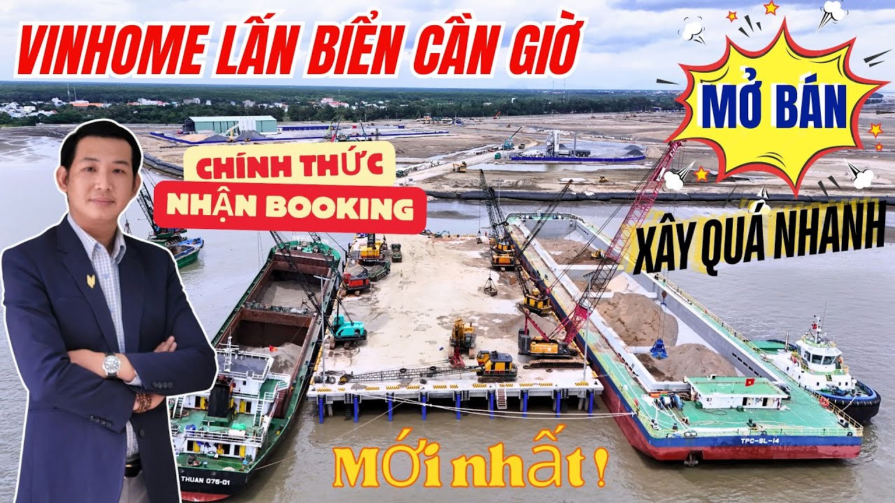 Dự Án Lấn Biển Cần Giờ VinGroup Chính Thức Nhận Booking Mở Bán "Review Mọi Thông Tin Và Thực Tế Mới"
