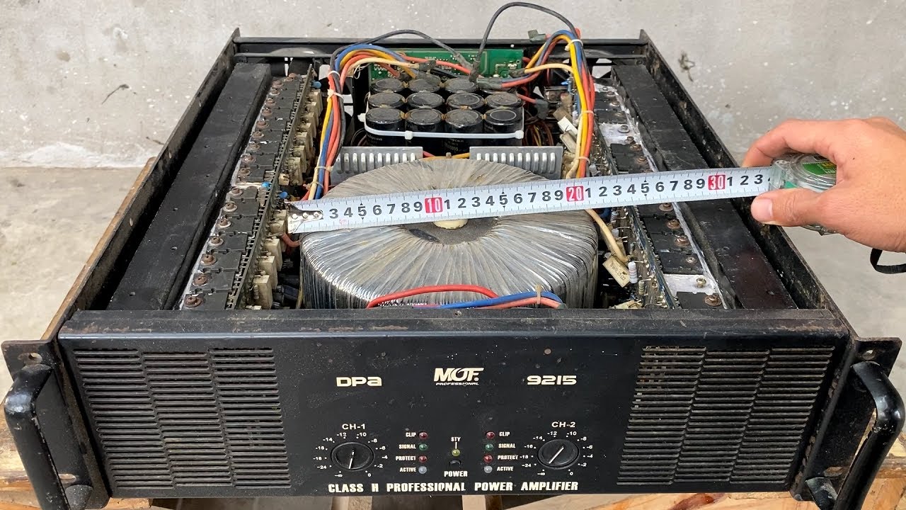 Restoration class H professional power amplifier // Restore 4000w super power amplifier