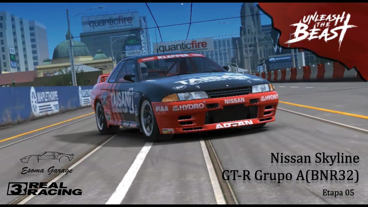 Nissan Skyline GT-R (BNR32) Melbourne Street Race Etapa 5 RR3