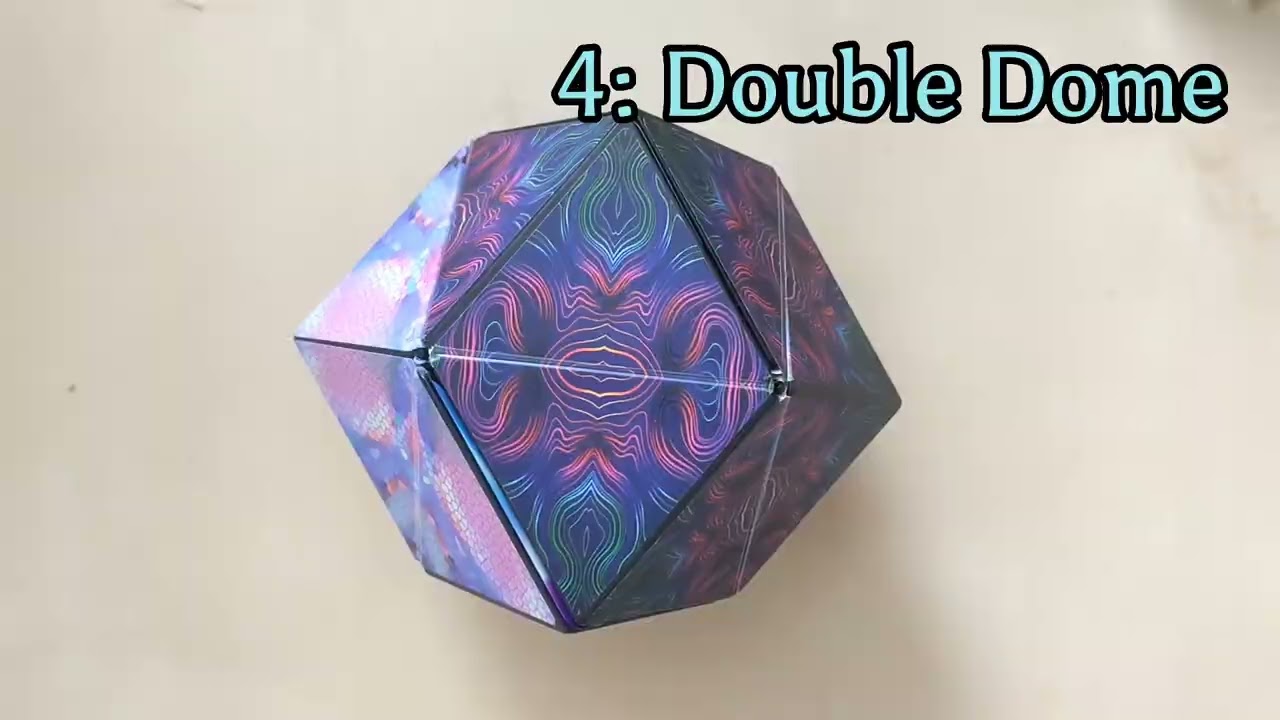 How to Make ALL 7 Shapes with 2 Shashibo Cubes (Tutorial)