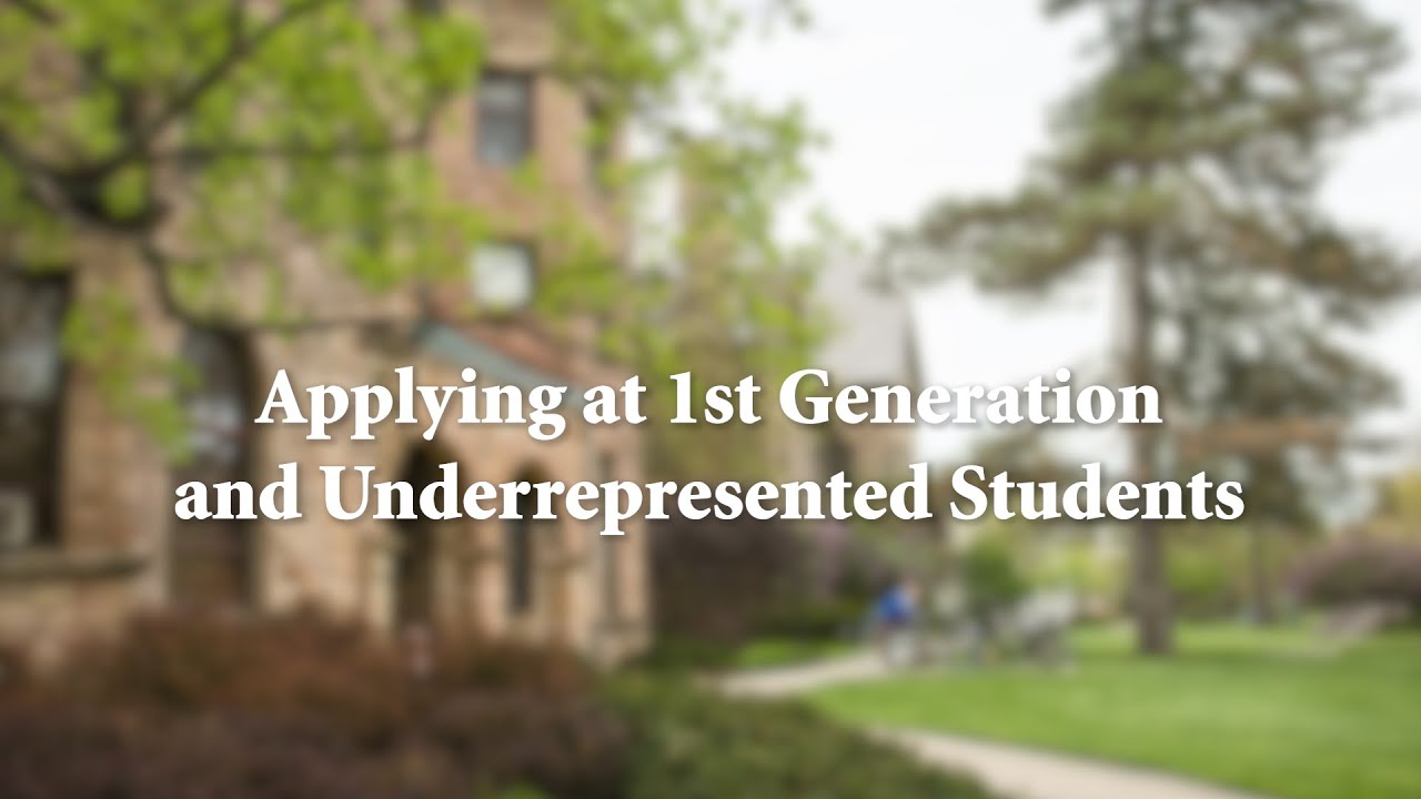 Tuesday Talks: Applying as 1st Generation and Underrepresented Students