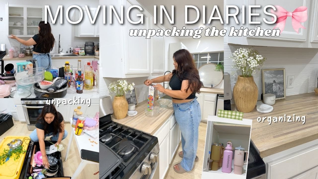 Moving IN To My New Home 🎀🏡✨ | Unpacking kitchen, First day, Ikea run