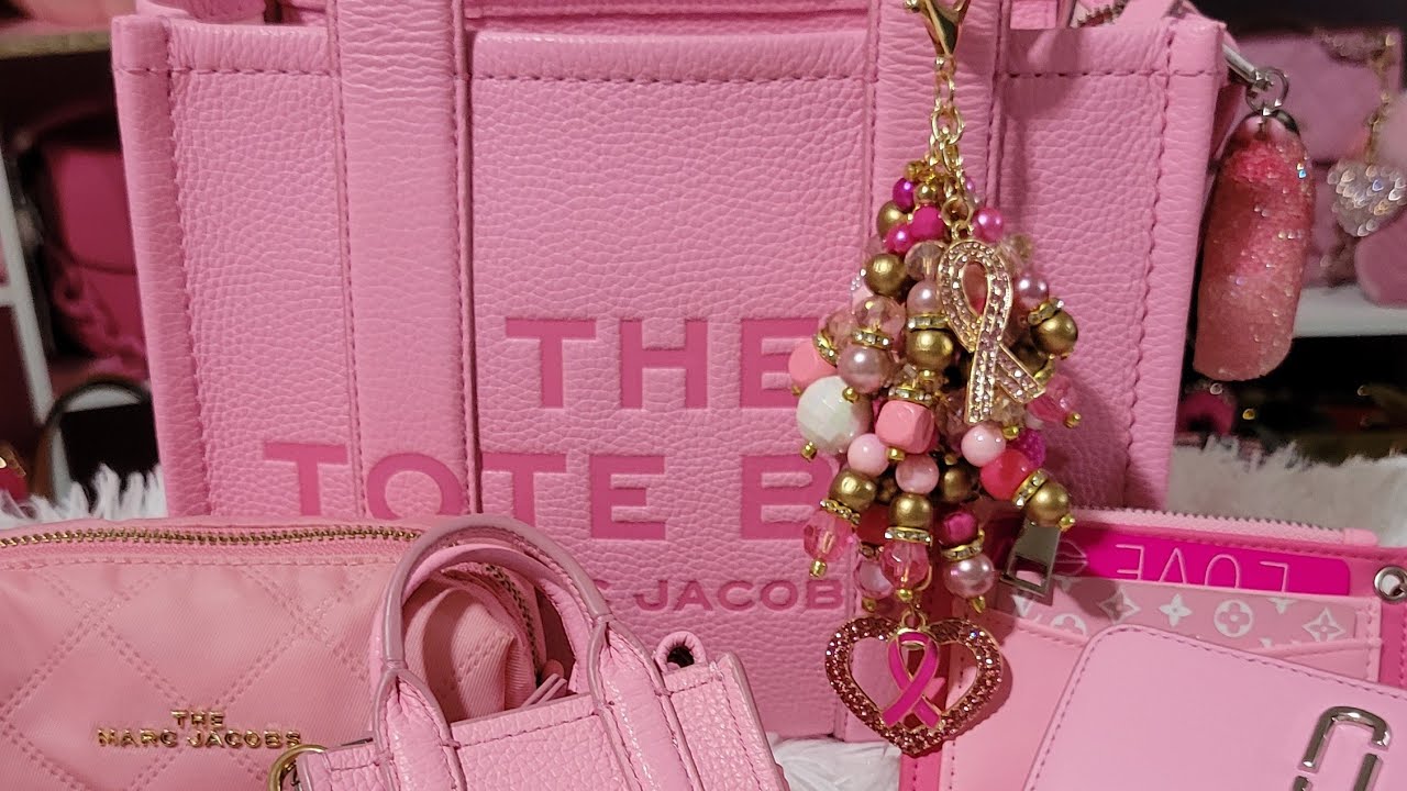 What's In My Marc Jacobs Tote Bag in Candy Fluro 🍬 #pinkfordjking @djking247