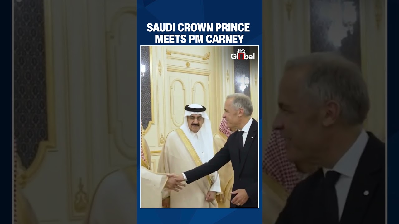 Saudi Crown Prince Mohammed bin Salman Meets Canada's PM Mark Carney To Discuss Bilateral Ties