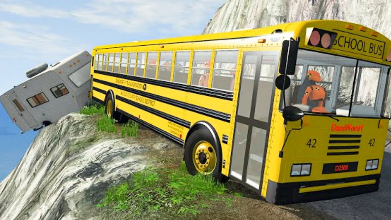 Cliff Drops #36 - BeamNG Drive | BeamNG Nation06