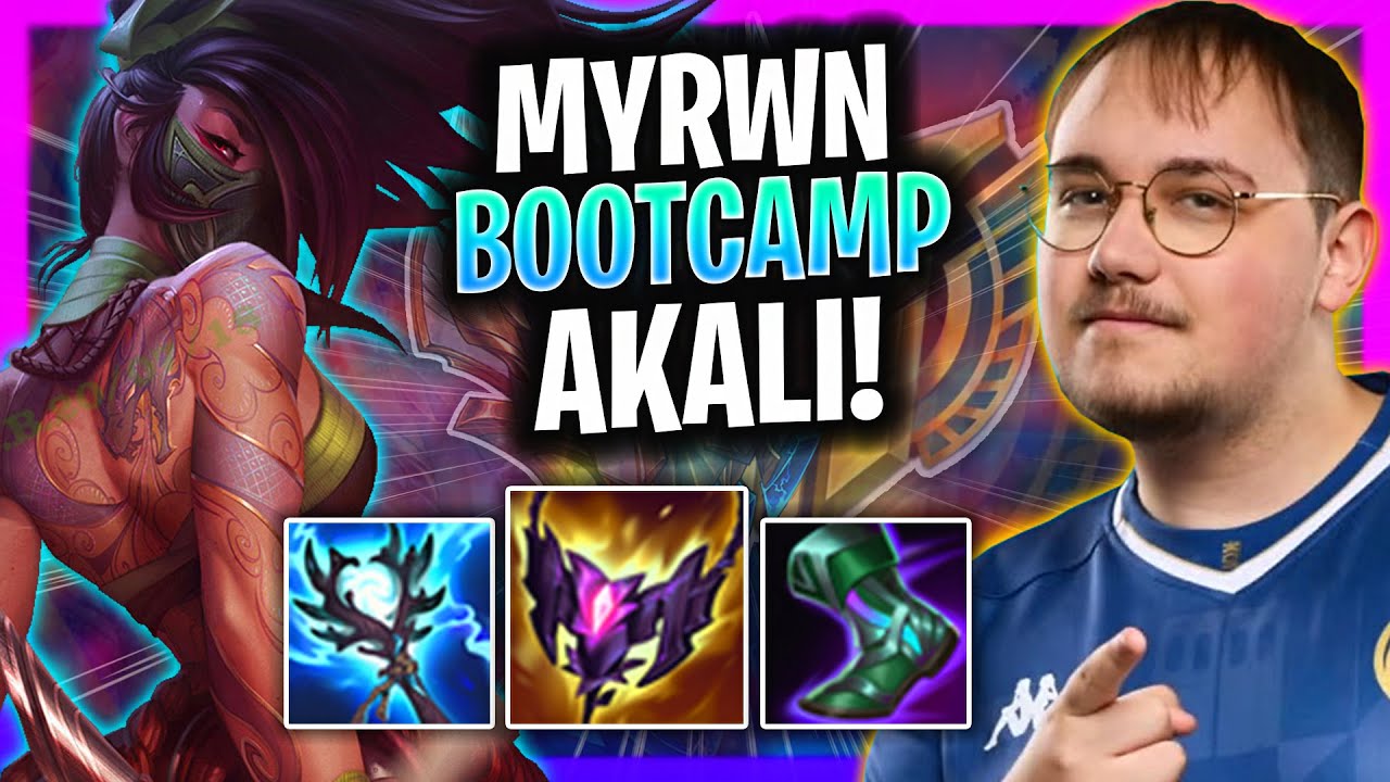 MYRWN IS A GOD WITH AKALI! | MDK Myrwn Plays Akali Top vs Lulu!  Bootcamp 2024