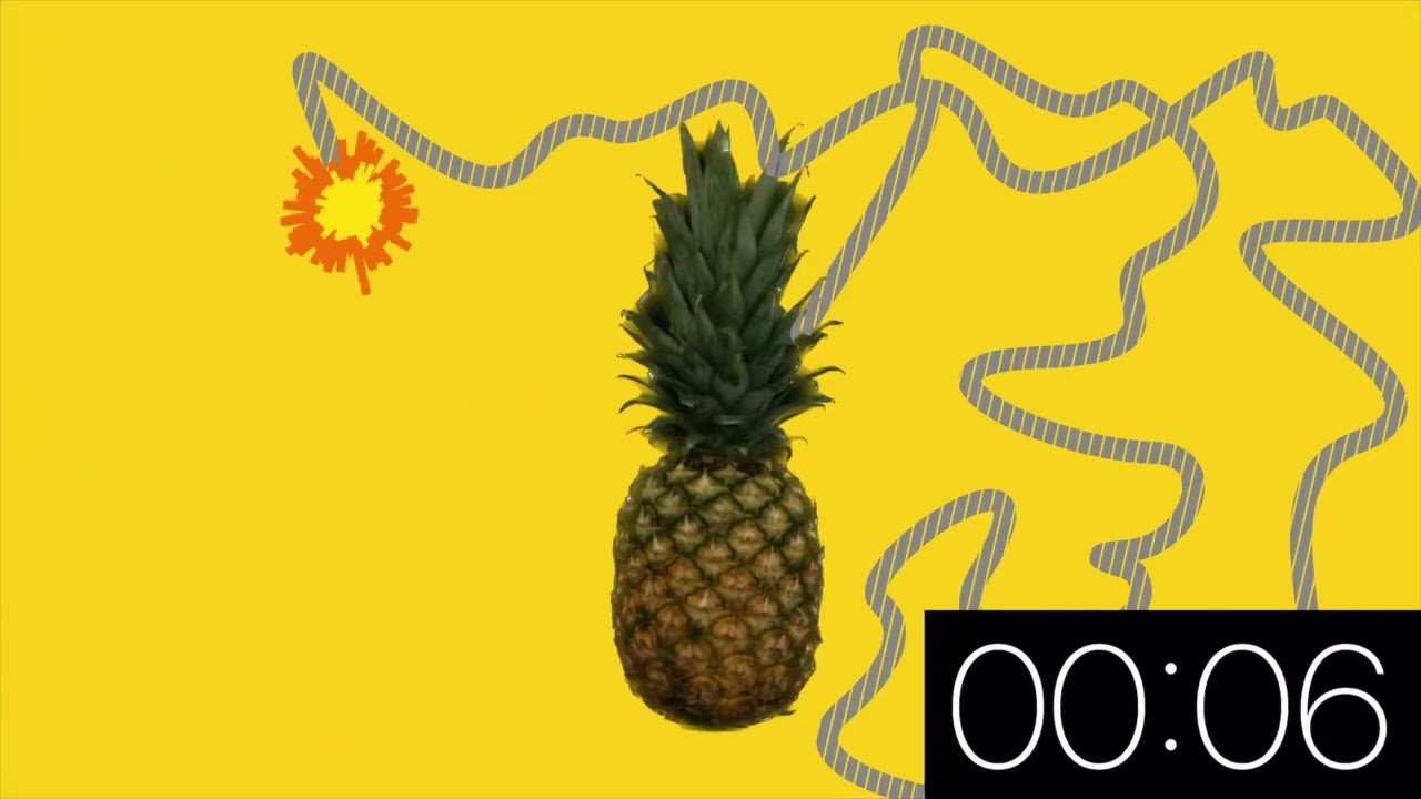 10 Second Timer - Pineapple Explosion