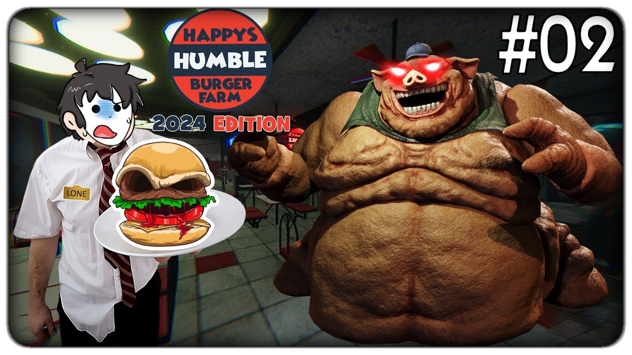 LA MIA CUCINA FA COSI' SCHIFO CHE LA GENTE ESPL0DE MALE | Happy's Humble Burger Farm 2024 ep.02