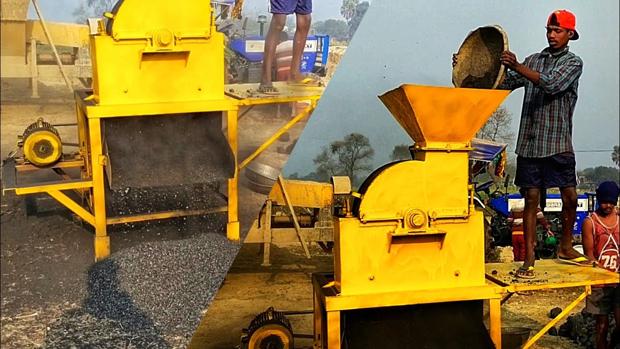 Desi Machine | Coal crusher machine | koyla todne ki machine |Desi Agro |#jugaad #desimachine#tools