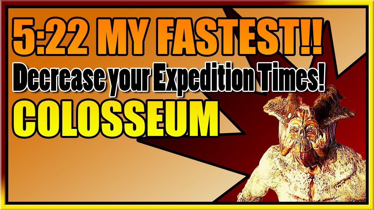Outriders | CT15 Technomancer | Speedrun Colosseum 5:22!!
