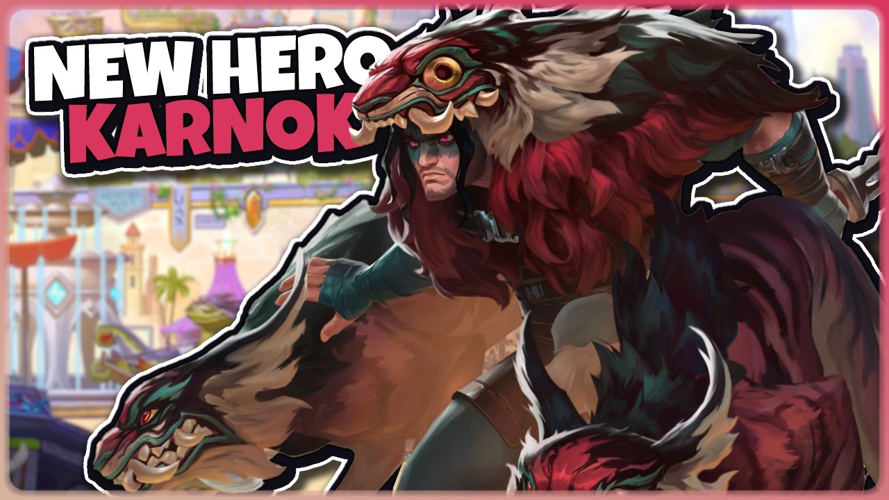 I LOVE Bazaar's New Character, Karnok!