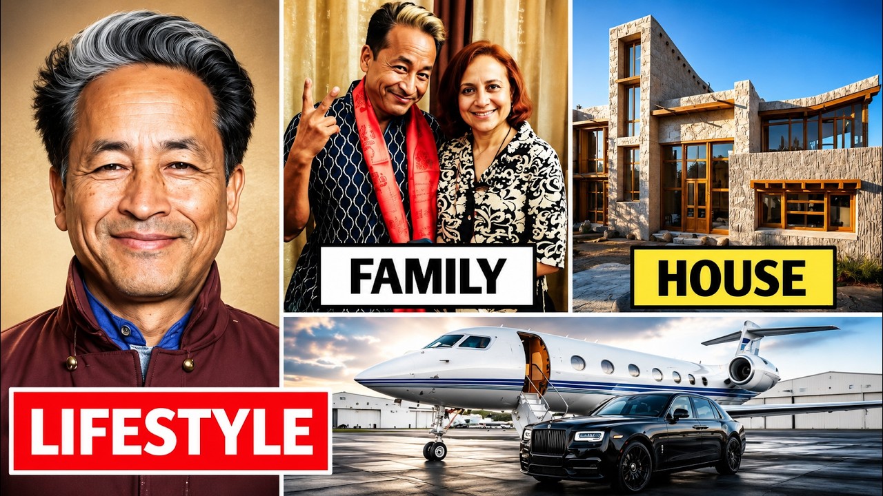 Sonam Wangchuk Lifestyle 2026, Age, Family, Biography, Wife, Net worth