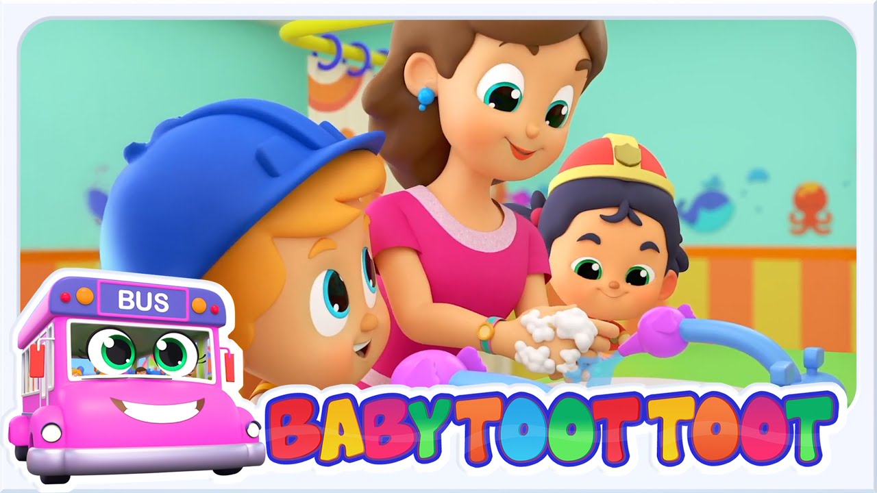 Мойте руки | разучиваем детские песенки от Baby Toot Toot