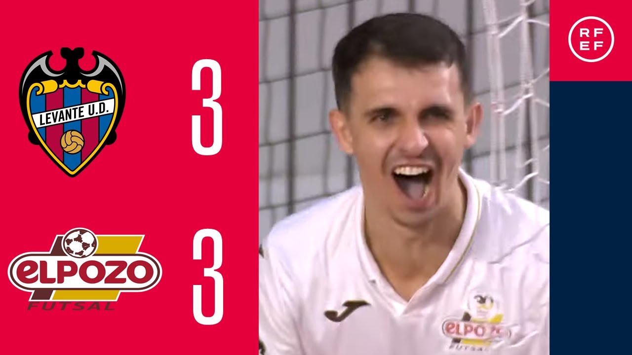 RESUMEN | Copa de S. M. el Rey de Fútbol Sala | Levante UD FS 3-3 ElPozo Murcia Costa Cálida