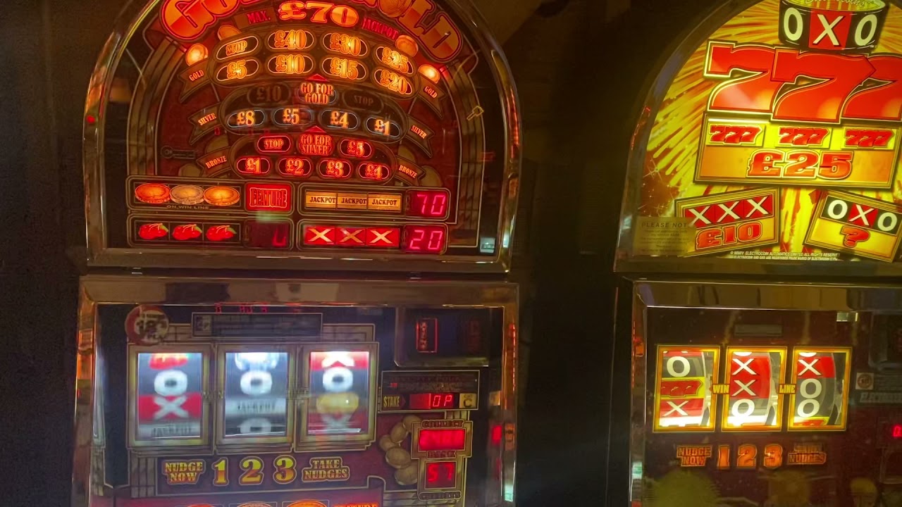 Fruit machine Go for gold fastest pay out hopper ive ever seen