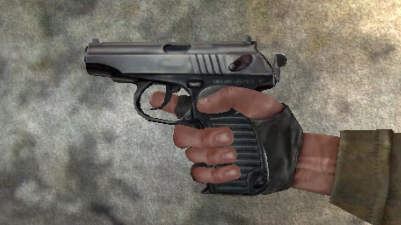 One-handed Pistol Anims - Mod Bytes (S.T.A.L.K.E.R.: Shadow of Chornobyl, LotZ)