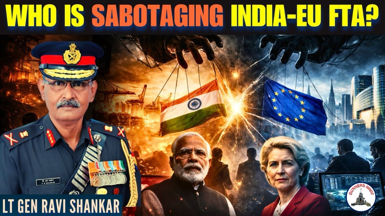 Are Hidden Forces at Work to Sabotage the India–EU Mega Deal? • Lt Gen Ravi Shankar (R)
