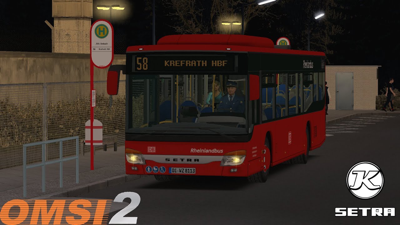 Omsi 2 - Krefrath V3.2 - Line 58 - Setra S415 NF