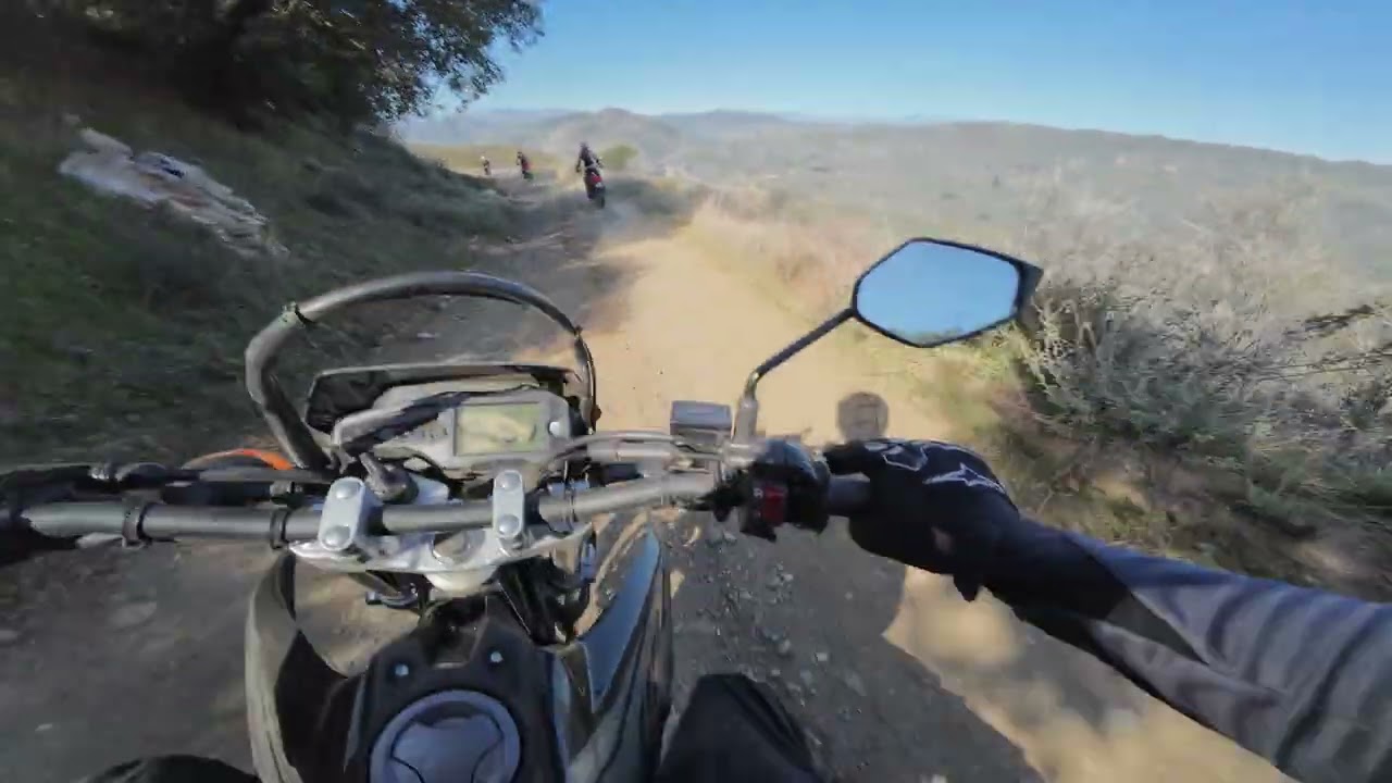 Yamaha WR125R Trail Riding