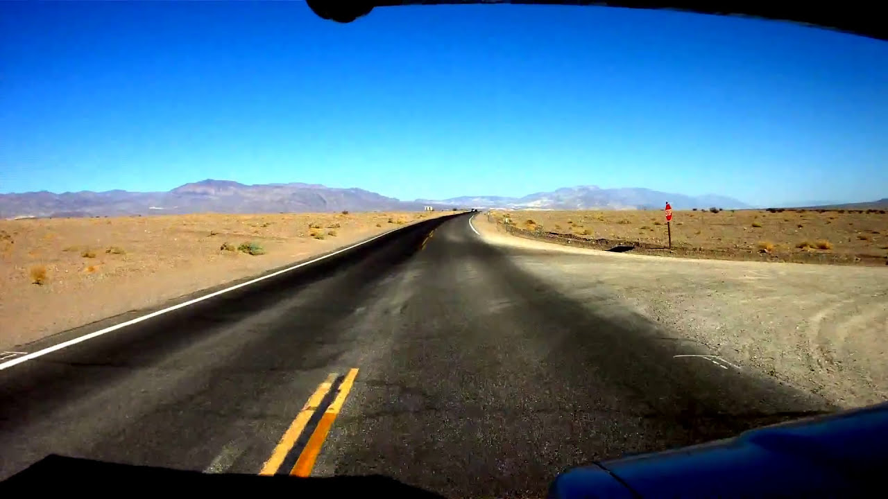 Drive through Death Valley - HD