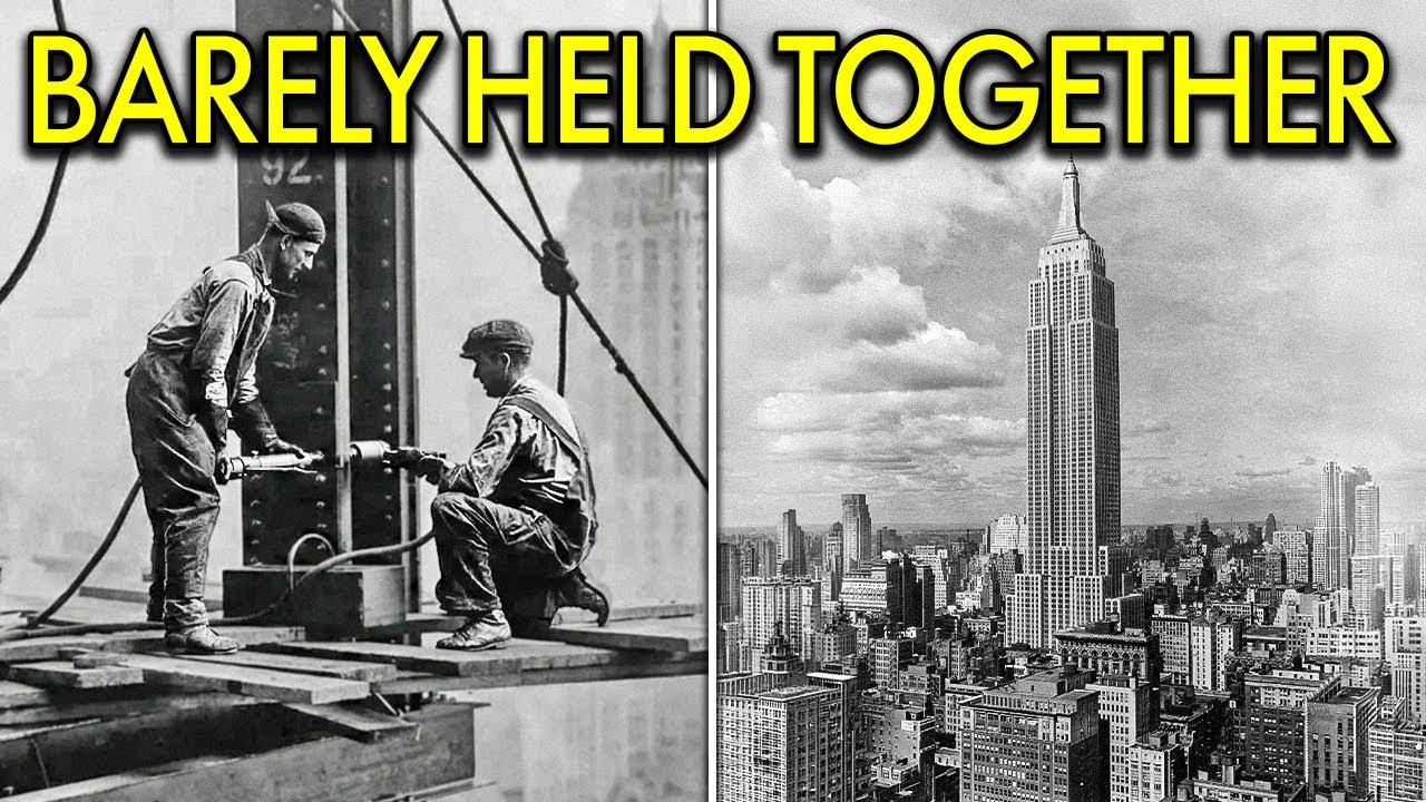 How Early Skyscrapers Were Put Together Before Welding