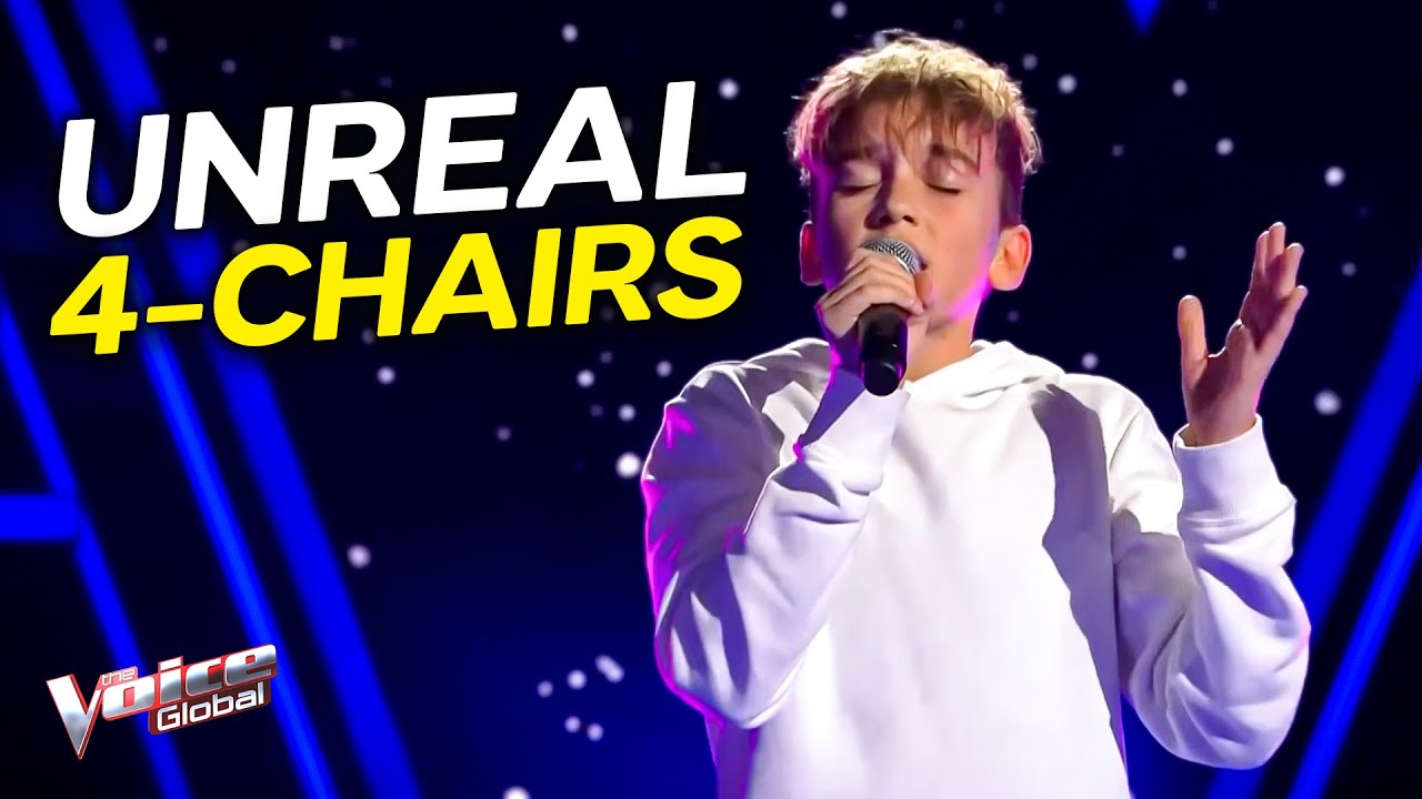 BEST 4-Chair Turns on The Voice Kids!