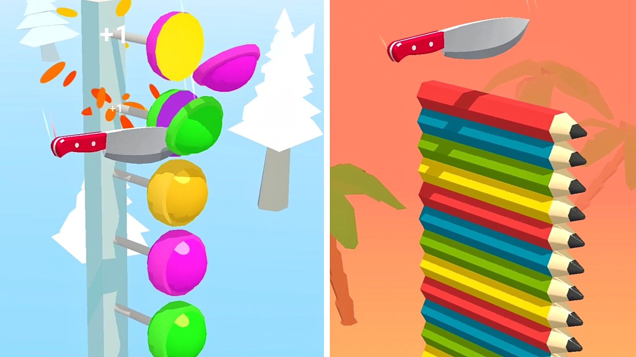 Slice It All Game! Very Satisfying  Relaxing ASMR Slicing Video