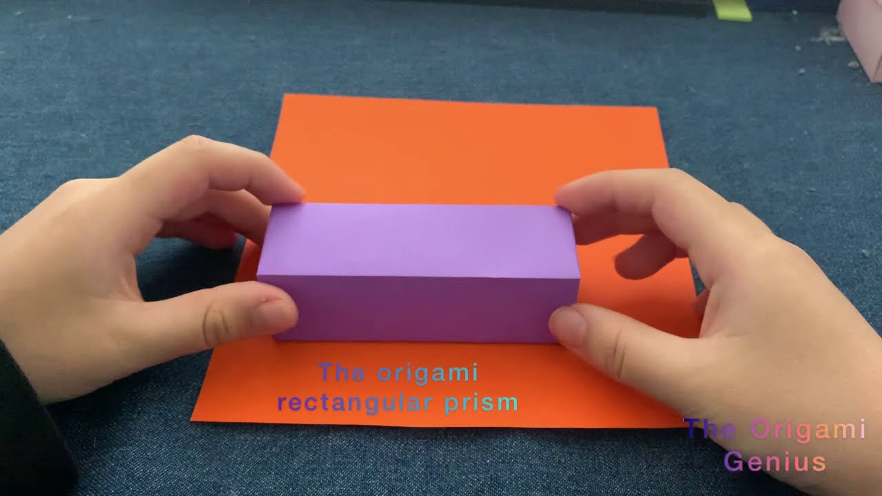 Origami Seamless Rectangular Prism v1