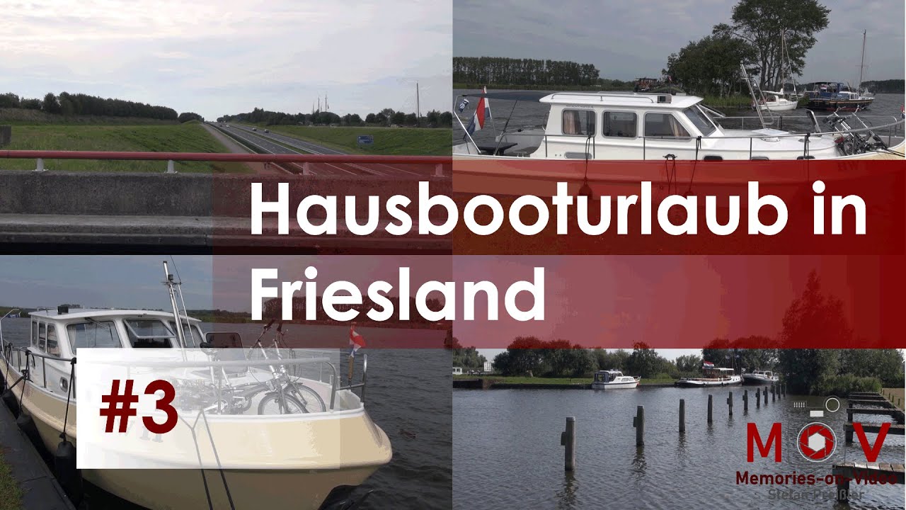 #R002   Hausbooturlaub in Friesland 2015   Tag 3 Akkrum   Joure