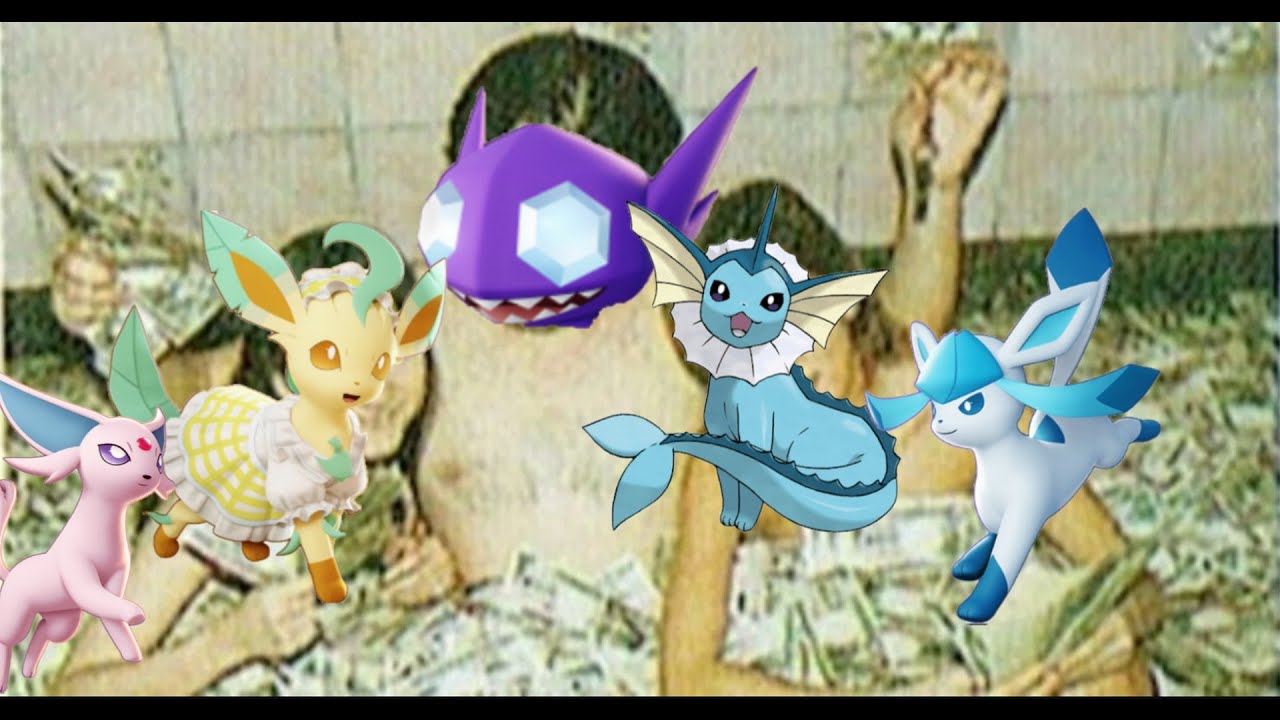 ヤミラミ君はポケモンユナイトがしたい　これであなたもモテモテ！！、ブイズ４人抱いてみた！！