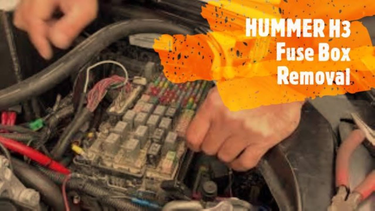 How to remove your fuse box (H3 Hummer) D.I.Y