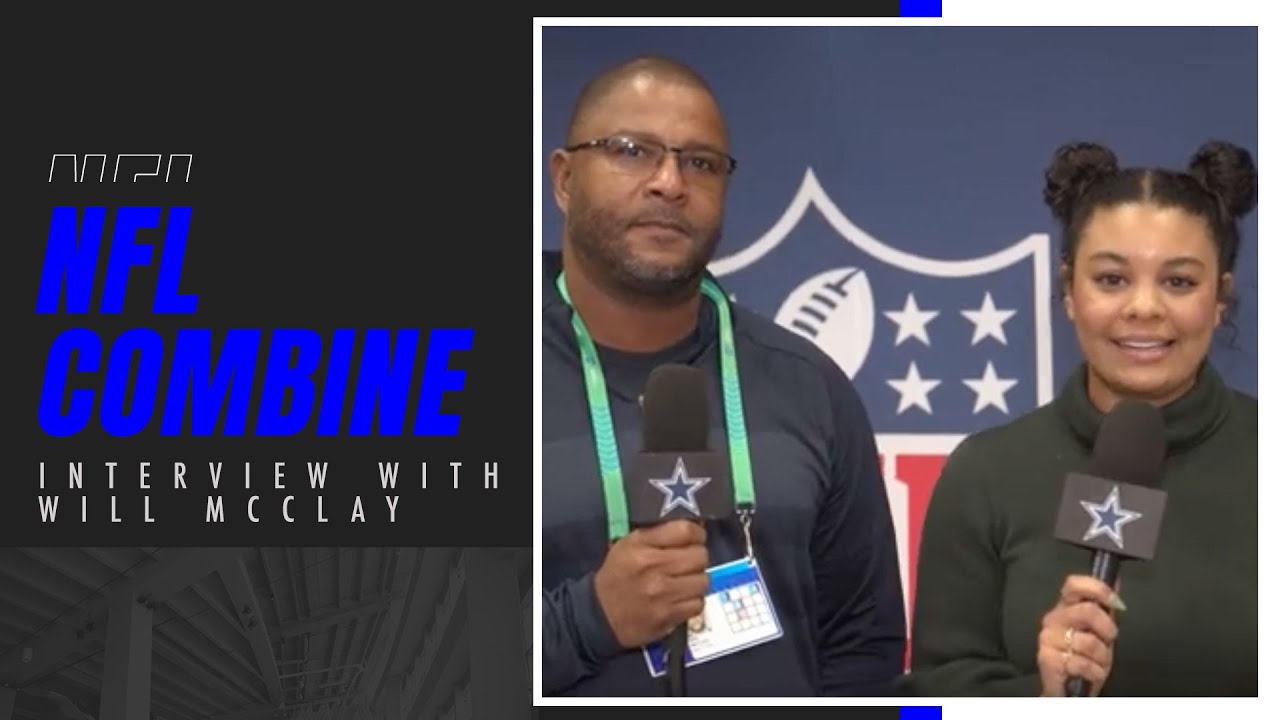 NFL Combine Interview: Will McClay | Dallas Cowboys 2023