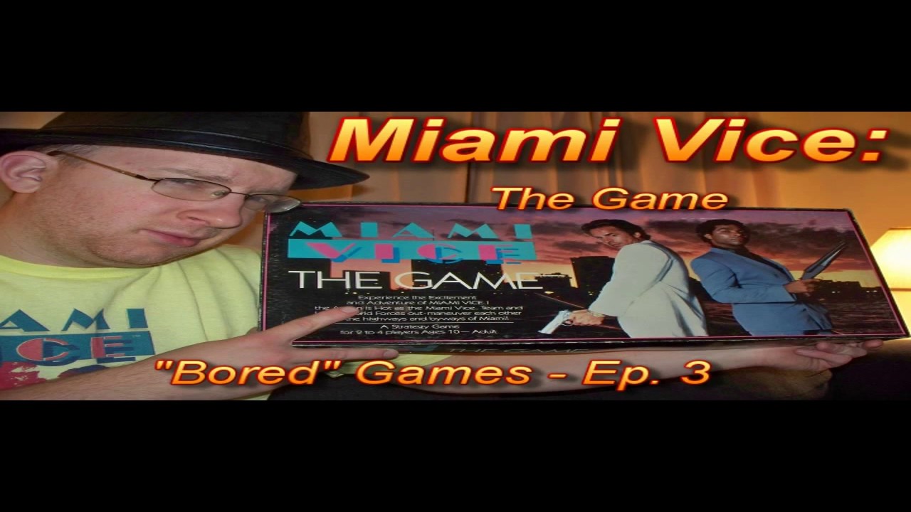 Review of "Miami Vice - the Game" (Board Game Review)
