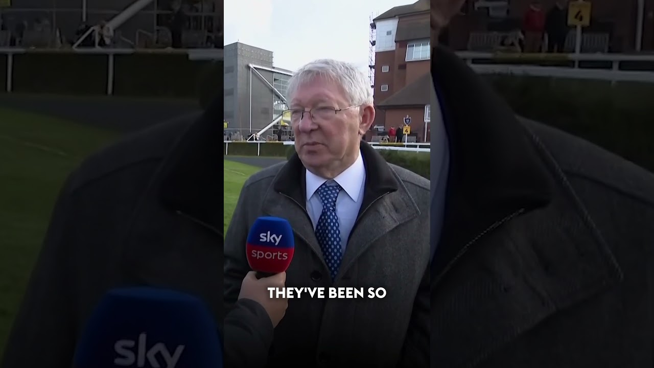 Sir Alex Ferguson's short response when asked if Spurs can win the title 😅