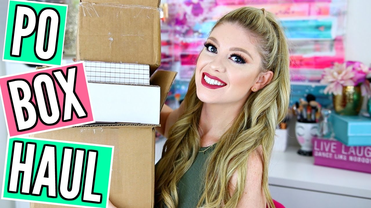 HUGE PO BOX HAUL | ANASTASIA, MARC JACOBS, HOUSE OF LASHES & MORE
