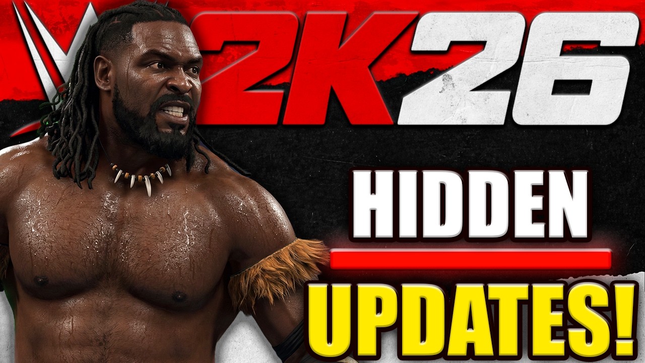В новом патче обнаружены скрытые персонажи и обновления DLC! | WWE 2K26