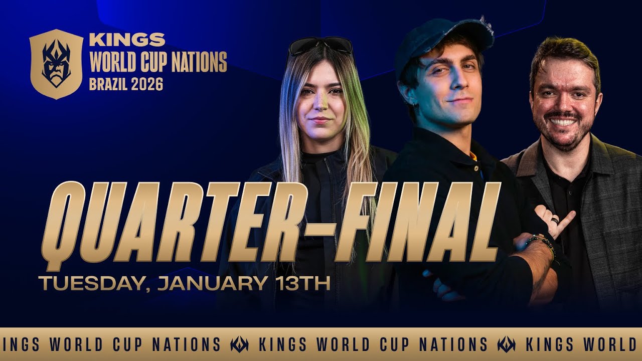 👑 Kings World Cup Nations 2026 👑 Quater Finals| Mexico vs France | Italy vs Brazil