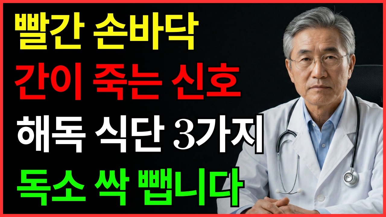 손바닥이 붉다면 간 경화 의심? 독소 빼주는 아침 식단 3가지