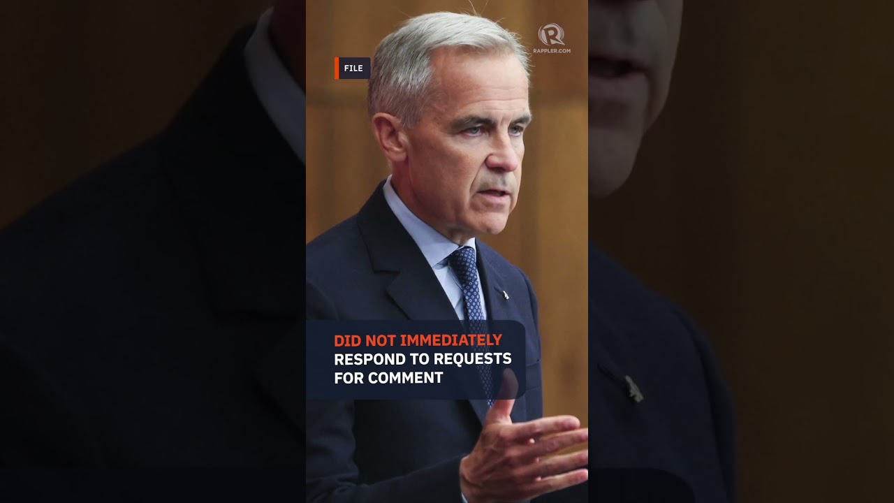 Faced with a teleprompter glitch, Canada's Carney mocks Trump
