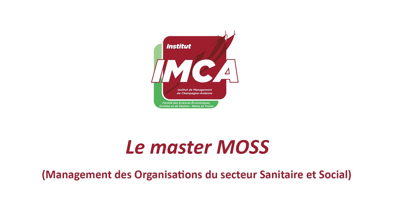Le master Management des Organisations du Secteur Sanitaire et Social (MOSS)
