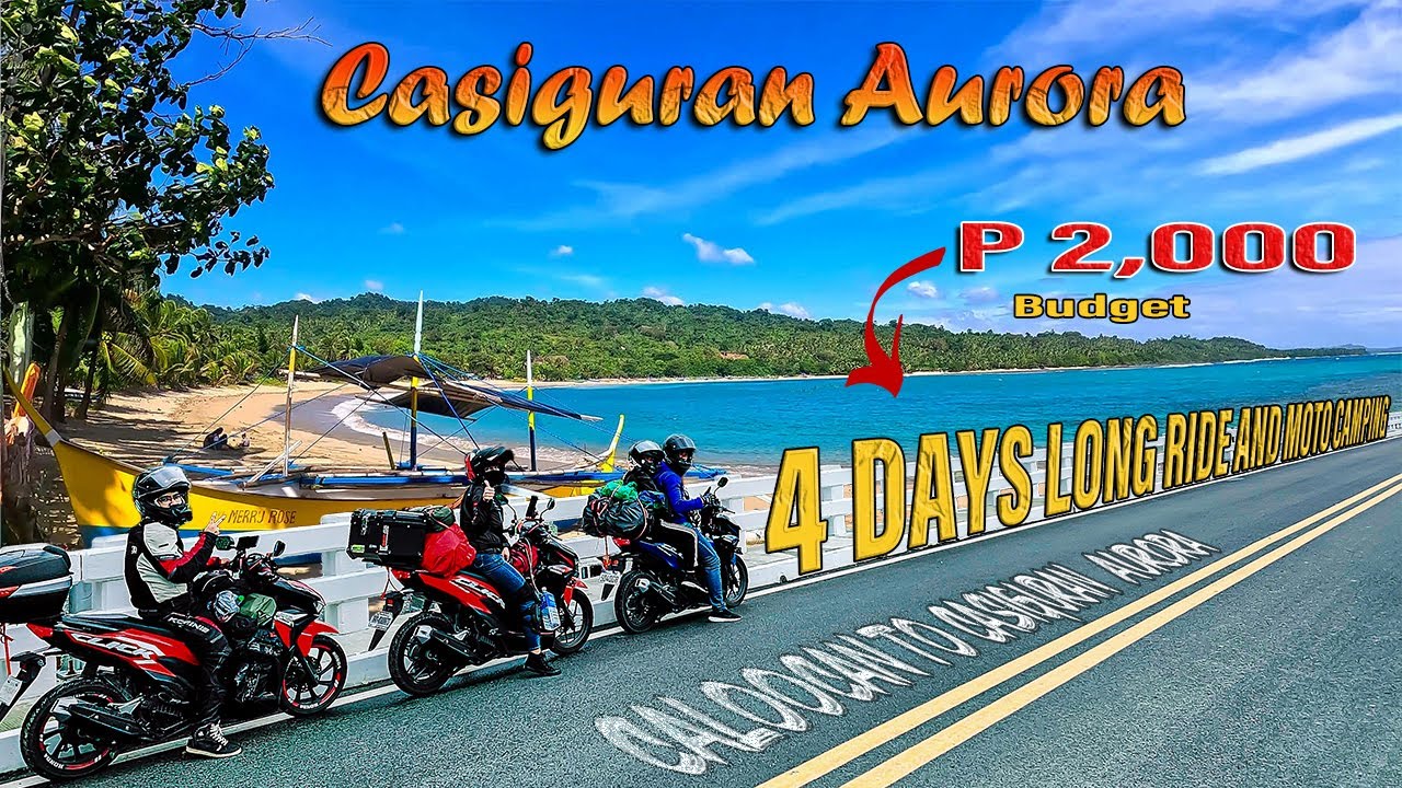 Casiguran Aurora  |  RAB Casapsapan Beach | Group Moto Camping