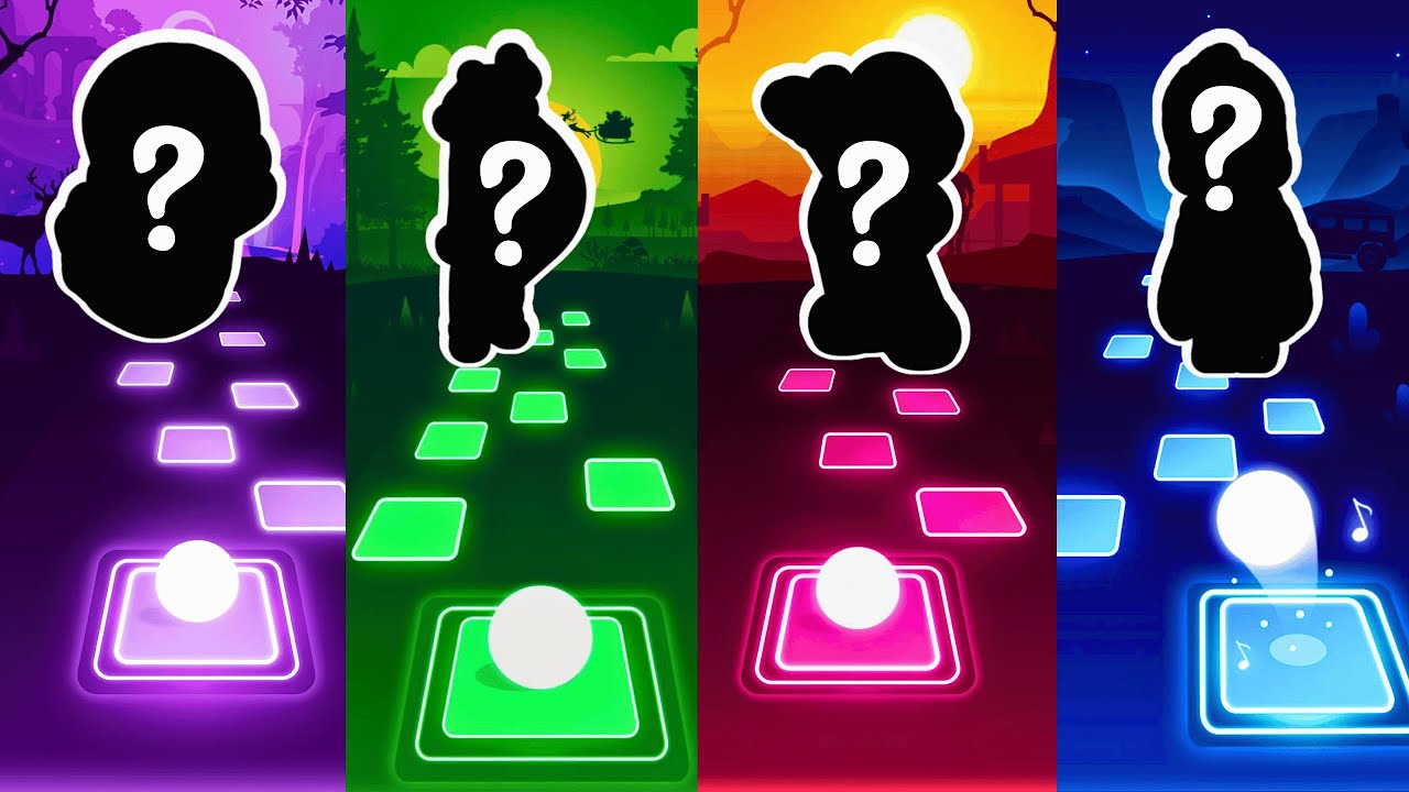 Can you guess who? VS Can you guess who? VS Can you guess who? VS Can you guess who? | Tiles Hop