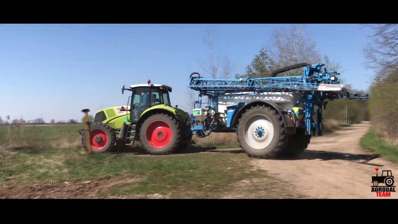 ★Mocznik Na Piach★Demon Prędkości★Claas Axion 820 & Agrio Mamut 24★GoPro★