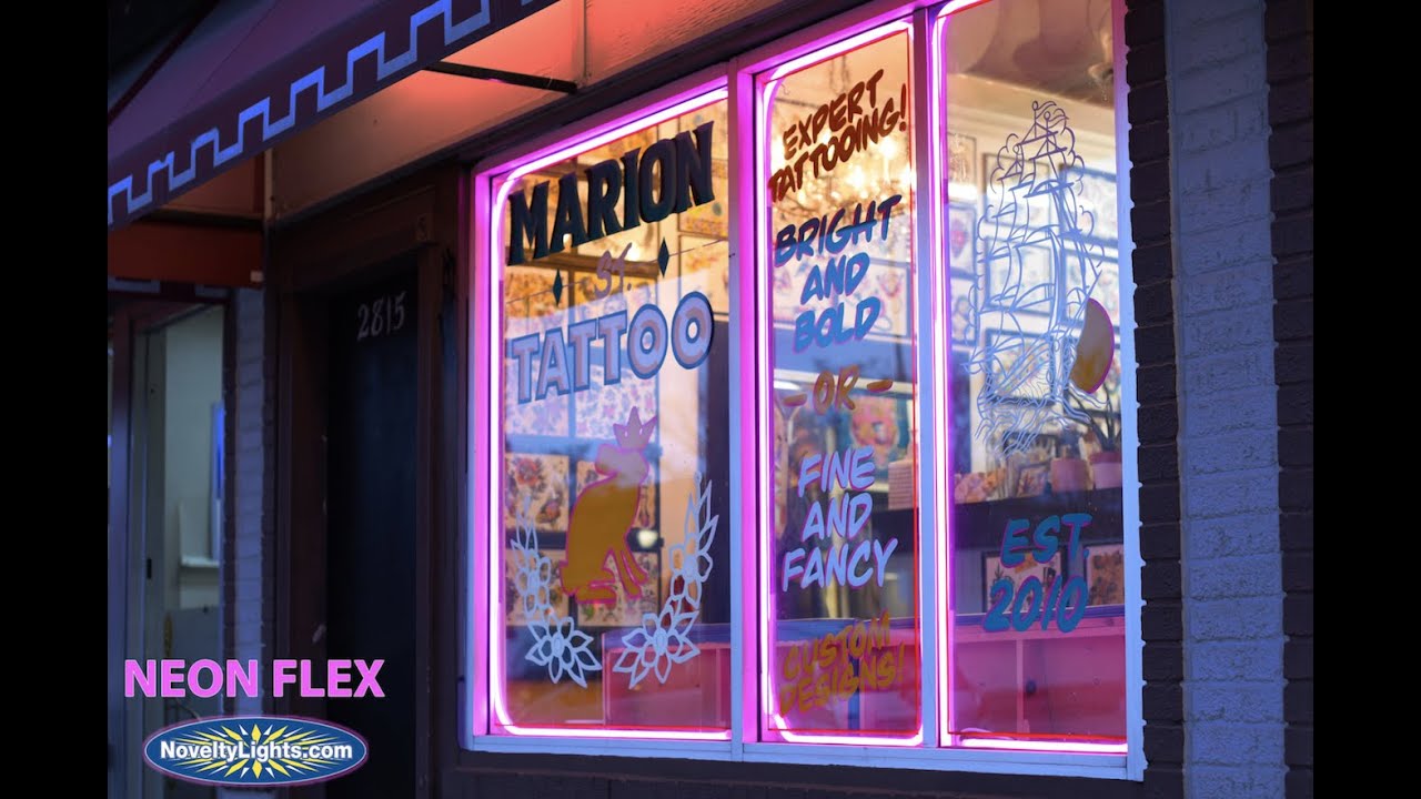 LED Neon Flex Installation
