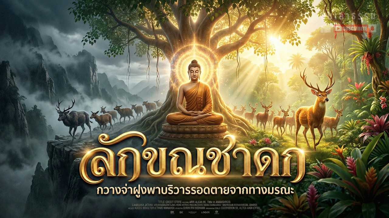 กวางผู้ฉลาด vs กวางผู้ประมาท อดีตชาติของพระพุทธเจ้า l ลักขณชาดก